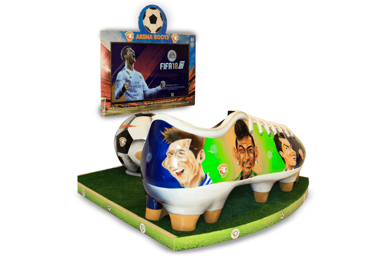 Fliperama no Buffet Pimentinha's Kids